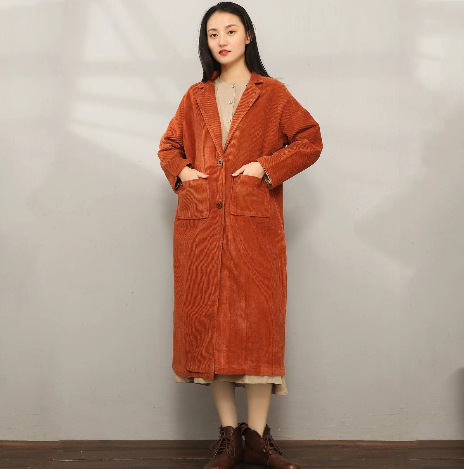 Maxima - Oversized Corduroy Jacket
